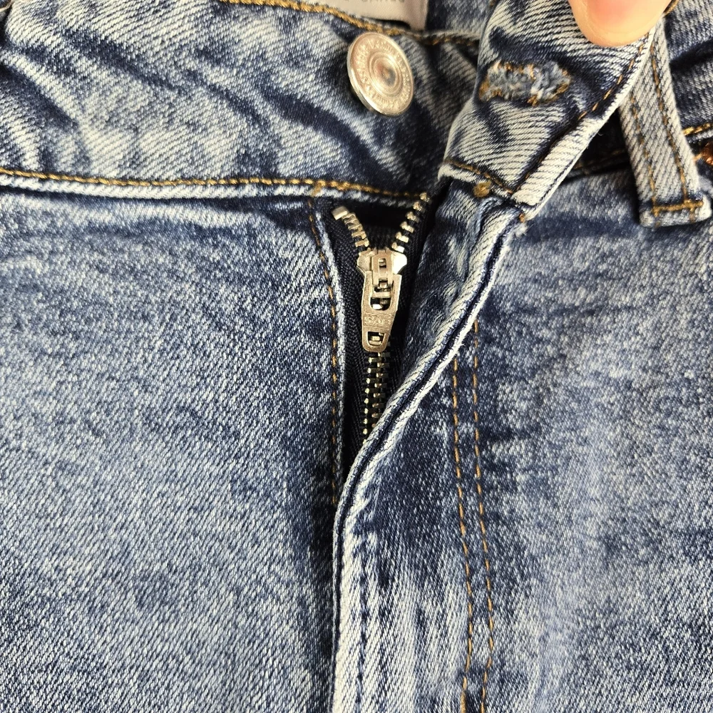 Primark Cares Denim Co Distressed Denim Ankle Jeans Womens Size 8